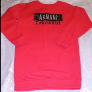 Armani Exchange Kids Vibrant Pink Sweatshirt
